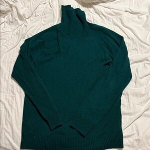 Vintage La Jamaica Emerald Green Sweater - Women’s XL from 80s